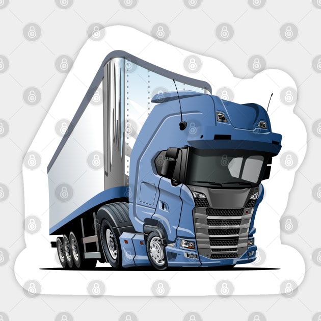 Cartoon truck Sticker by Mechanik